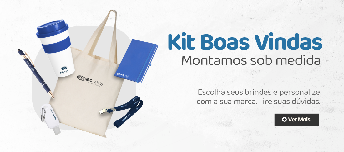 Kit de Boas Vindas Personalizados em Guarulhos